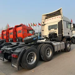 Sinotruk HOWO TX 380HP 6×4 Tractor Unit, Manual Gearbox, Rear Axle with Steel Leaf Springs