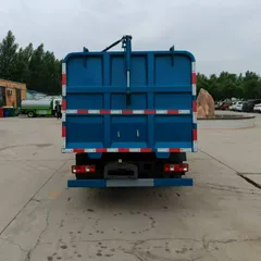 Hot Sale New FAW Jiefang Hu VR Side Loader Garbage Truck 6cbm Dump Truck Euro 5 Refuse Collector with Motor
