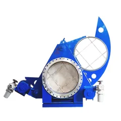Three-Point Quick Opening Blind Plate | DN150-DN1600 Pipeline Blind for Large Bore Low Pressure Applications