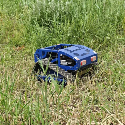 550mm Cutting Width Crawler Remote Control Lawn Mower with 9HP Loncin 4-Stroke Gasoline Engine
