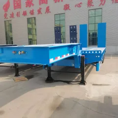 Custom Semi-Trailer Engineering Plate 80-120 Ton Heavy Duty
