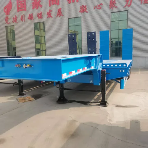 Custom Semi-Trailer Engineering Plate 80-120 Ton Heavy Duty