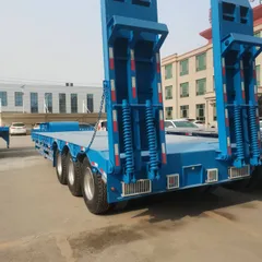 Custom Semi-Trailer Engineering Plate 80-120 Ton Heavy Duty