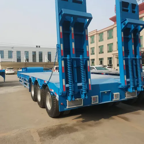Custom Semi-Trailer Engineering Plate 80-120 Ton Heavy Duty