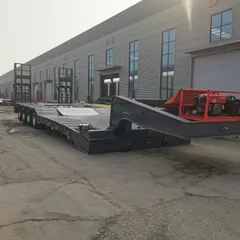 80-200 Ton Heavy Duty Modular Axle Trailer | Detachable Goose Neck Hydraulic Lifting