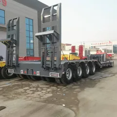 80-200 Ton Heavy Duty Modular Axle Trailer | Detachable Goose Neck Hydraulic Lifting
