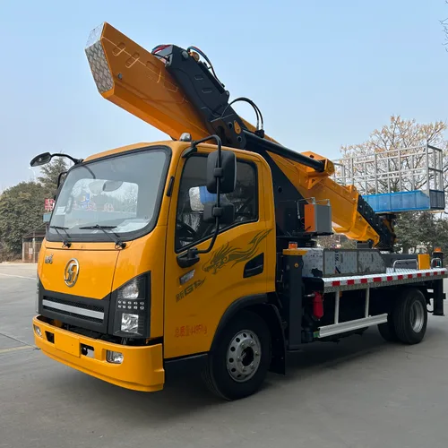 Huajin Heavy Industry Shaanxi Automobile Delong Blue Card GK38 Aerial Work Platform