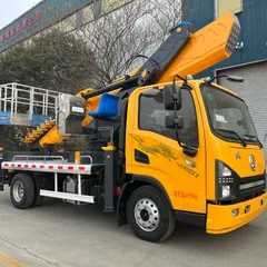 Huajin Heavy Industry Shaanxi Automobile Delong Blue Card GK38 Aerial Work Platform