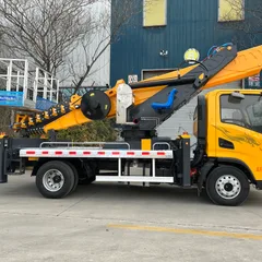 Huajin Heavy Industry Shaanxi Automobile Delong Blue Card GK38 Aerial Work Platform