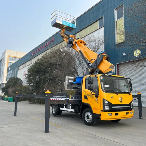Huajin Heavy Industry Shaanxi Automobile Delong Blue Card GK38 Aerial Work Platform