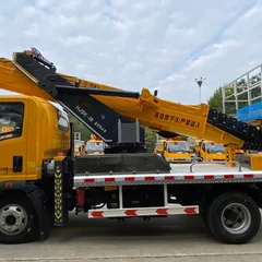 Huajin Heavy Industry Sinotruk HOWO Blue Card GK38 Aerial Work Platform