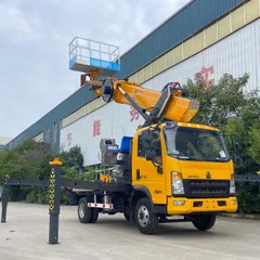 Huajin Heavy Industry Sinotruk HOWO Blue Card GK38 Aerial Work Platform