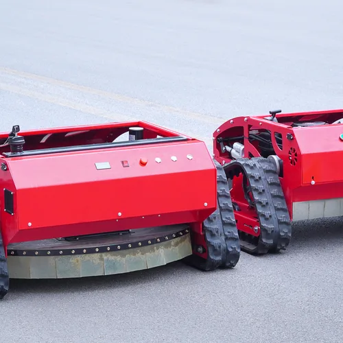 550mm Cutting Width Crawler Remote Control Lawn Mower with 9HP Loncin 4-Stroke Gasoline Engine