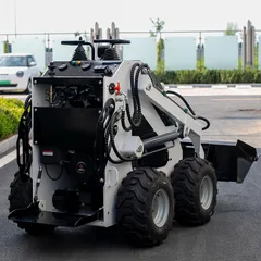 Mini Skid Steer Loader | Compact All-Terrain Multi-Functional Construction Equipment