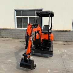 ME-16 1.6 Ton Small Excavator for Orchard Greenhouse Farm Work EPA CE Approved