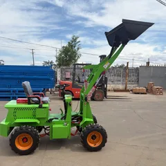 4WD Small Wheel Loader Mini Shovel | Compact High Efficiency Construction Machinery