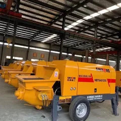 HBT Electric Trailer Concrete Pump | High Efficiency Pipeline Concrete Conveying Equipment