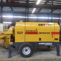 HBT Electric Trailer Concrete Pump | High Efficiency Pipeline Concrete Conveying Equipment