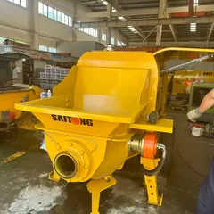 HBT Electric Trailer Concrete Pump | High Efficiency Pipeline Concrete Conveying Equipment