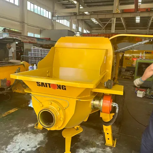 HBT Electric Trailer Concrete Pump | High Efficiency Pipeline Concrete Conveying Equipment