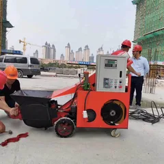 15KW Horizontal Concrete Pump | 10MPa Max Pressure for Construction Projects