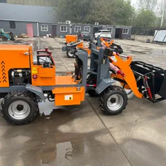 4WD Small Wheel Loader Mini Shovel | Compact High Efficiency Construction Machinery