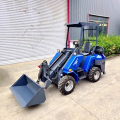Tuoyuan High Torque Small Wheel Loader | 26HP 19.39kW Heavy Duty Tire Front Loader