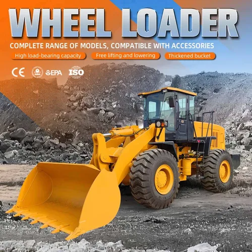 Tuoyuan Mini Wheel Loader | 162kW Front End Loader Diesel-Powered