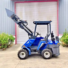 Tuoyuan High Torque Small Wheel Loader | 26HP 19.39kW Heavy Duty Tire Front Loader