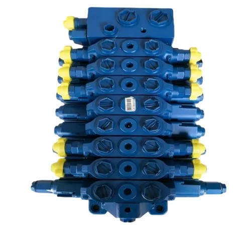 Main Control Valve For Excavator Hydraulic Distributor Valve Construction Machinery Part