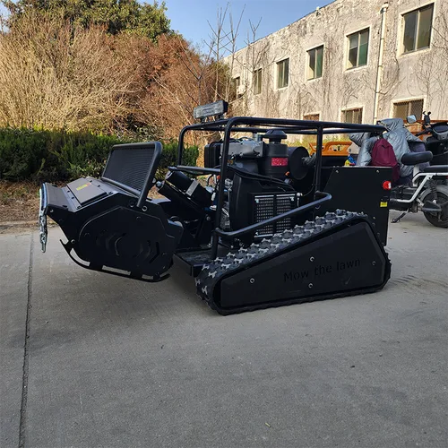 Remote Control Zero-Turn Lawn Mower & Mulcher 800/1000/1200mm Cordless Mower with Petrol/Diesel Engine Robot Flail Mower