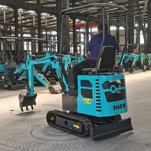High Quality Mini 1.2 Ton Crawler Excavator Machine High Efficiency New Bucket 1 Year Factory Warranty
