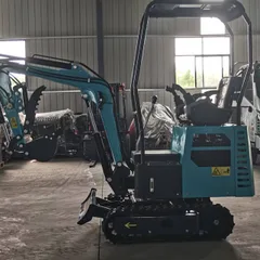 High Quality Mini 1.2 Ton Crawler Excavator Machine High Efficiency New Bucket 1 Year Factory Warranty
