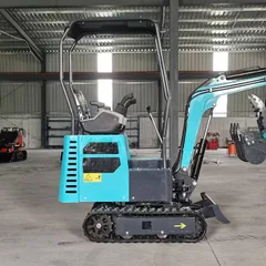 High Quality Mini 1.2 Ton Crawler Excavator Machine High Efficiency New Bucket 1 Year Factory Warranty