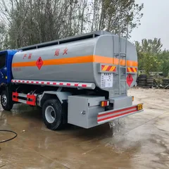 Sinotruk HOWO Chassis 8CBM Mobile Fuel Tanker | 170HP MAN Engine New Electronic Fuel Dispenser