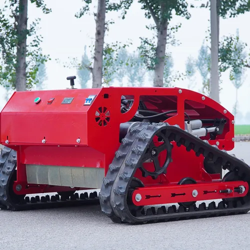 High Quality High Productivity Heavy Duty Engine Bearing Red PLC Lawn Mower Crawler Zero Turn Field Use Grass Cutter Flail