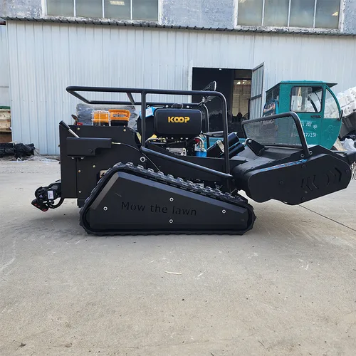 Remote Control Zero-Turn Lawn Mower & Mulcher 800/1000/1200mm Cordless Mower with Petrol/Diesel Engine Robot Flail Mower
