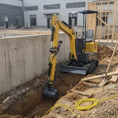 Free delivery, Kubota engine excavator, wholesale in China, compact new mini excavator.
