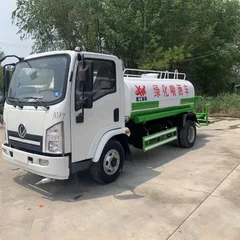 Water sprinkler truck, landscaping truck, large fog cannon dust suppression truck, water tanker