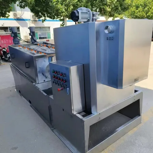 401 type screw-type sludge dewatering machine - specially designed for treating aquaculture wastewater