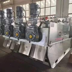 301 type sludge dewatering machine - tandem screw machine