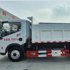 Dongfeng Dolica 5m³ Self-unloading Garbage Truck | 140HP Quanchai/Yunnei Engine Refuse Vehicle