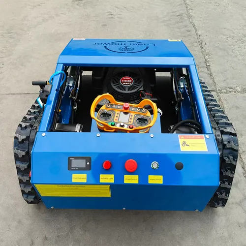 Quality Industrial Remote Control Lawn Mower 4-Stroke 764cc Twin-cylinder 800W Diesel Magneto Ignition Automatic 200mm Cutting