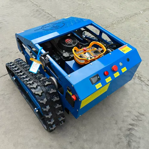 Quality Industrial Remote Control Lawn Mower 4-Stroke 764cc Twin-cylinder 800W Diesel Magneto Ignition Automatic 200mm Cutting