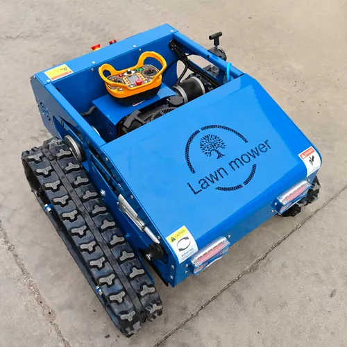 Quality Industrial Remote Control Lawn Mower 4-Stroke 764cc Twin-cylinder 800W Diesel Magneto Ignition Automatic 200mm Cutting