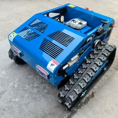 CE EPA EPR Free Shipping 800mm Diesel Engine Twin-cylinder 764cc 800W 4-Stroke All Terrain Agriculture Rubber Remote Lawn Mower