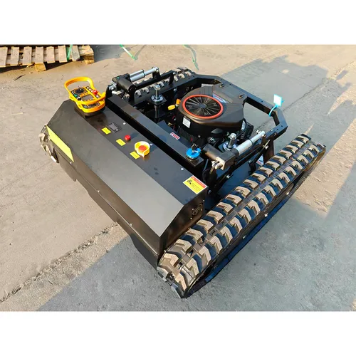 Factory-Direct Diesel-Powered 4-Stroke DIY Remote-Controlled Track-Type Snow Blower & Lawn Mower with Lawn Trimmer