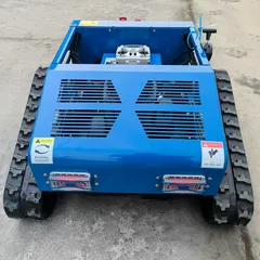 CE EPA EPR Free Shipping 800mm Diesel Engine Twin-cylinder 764cc 800W 4-Stroke All Terrain Agriculture Rubber Remote Lawn Mower