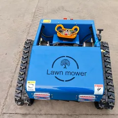 Quality Industrial Remote Control Lawn Mower 4-Stroke 764cc Twin-cylinder 800W Diesel Magneto Ignition Automatic 200mm Cutting
