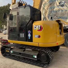 Used CAT307 Mini Crawler Excavator